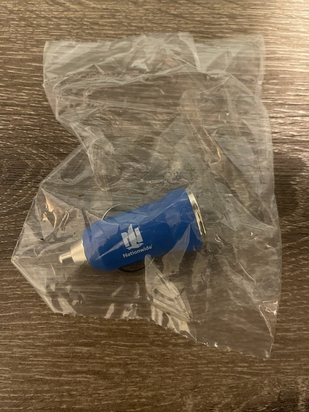 Nationwide Insurance Blue Car Charger USB Port Memorabilia Promotional Item